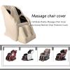 CEUGS Massage Chair Cover Slipcovers Full Body Shiatsu Massage Chair Cover Washable Stretch Fabric Massage Chair Protector Cover Replacement Cover,D,Package 3 view 2
