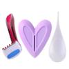 LJJCSFF Bikini Shaving Template Bikini Shaping Tool Pubic Hair Trimmer Stencil Women Private Area Pubic Hair Trimmer Bikini Shaving Model view 1