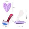 LJJCSFF Bikini Shaving Template Bikini Shaping Tool Pubic Hair Trimmer Stencil Women Private Area Pubic Hair Trimmer Bikini Shaving Model view 2