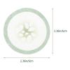 Ipetboom 100pcs Salon Eye Care Masks Eye Makeup Remover Pad Cucumber Eye Pad Breathable Eye Masks Cotton Pad for Eyes Moisturizing Eye Patches view 2