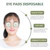 Ipetboom 100pcs Salon Eye Care Masks Eye Makeup Remover Pad Cucumber Eye Pad Breathable Eye Masks Cotton Pad for Eyes Moisturizing Eye Patches view 3