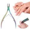 Cuticle Nippers,Stainless Steel Cuticle Nipper for Easy Nail Care, Pedicure Tool for Dead Skin, Ingrown Nails, and Hard Nails Cutter Pedicure Manicure Tool view 3