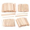 EWVVSS 4 Style 1000 Pcs Waxing Sticks Assorted Wax Applicator Sticks for Body Legs Face with Small Medium Large Sizes Wood Popsicle Sticks for Waxing Or Wood Craft Sticks view 1