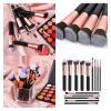 14PCS Makeup brushes set Lip Makeup Eyebrow Brushes Powder Cosmetic Brush Eyeshadow Brush (Color : C) view 3