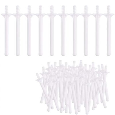 50 Pcs Nose Wax Sticks Hair Removal Nose Wax Applicators for Nostril Nasal Cleaning Ear Hair Removal,Man Women Nasal Ear Hairs wax stick Hair Removal Kit