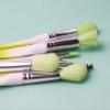 10 Pcs Makeup Brush Set Feather Makeup Brushes Eyeshadow Brush Eye Concealer Foundation Real Makeup Technique (Color : Red, Size : One Size) view 3