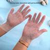 Agatige 100pcs Gauze Facial Mask, Strong Water Absorption Facial Mask Sheet High Frequency Facial Treatments DIY Face Mask for Esthetician Spa Beauty Salons view 3