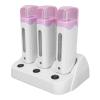Roll On Wax Warmer for Hair Removal, Wax Heater for Waxing with Heater Base, Portable Waxing Machine for Body, Face, Armpit, Bikini, 110V view 1