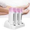 Roll On Wax Warmer for Hair Removal, Wax Heater for Waxing with Heater Base, Portable Waxing Machine for Body, Face, Armpit, Bikini, 110V view 2