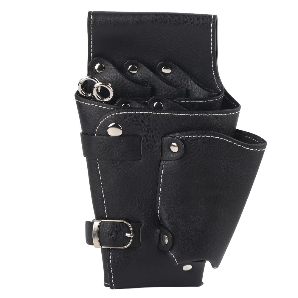Hairdresser Scissor Bag, Professional Hairdressing Tools Storage Holster Comb Storage Barber Scissors Holder Portable Clipper Bags for Barber Tools Storage Traveling Bag Case