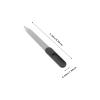 Housoutil 1PC Stainless Steel Nail File with Anti-Slip Handle, Double Sided and Files Nails Easily for Salon Home and Travel Women Men,Professional Finger & Toe Nail Care view 4