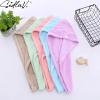 SEDLAV Super Absorbent Fast Drying Hair Towel with Button - Microfiber Wrap for Women - Quick-Dry, Frizz, Static - Ideal Bathroom Accessories view 2