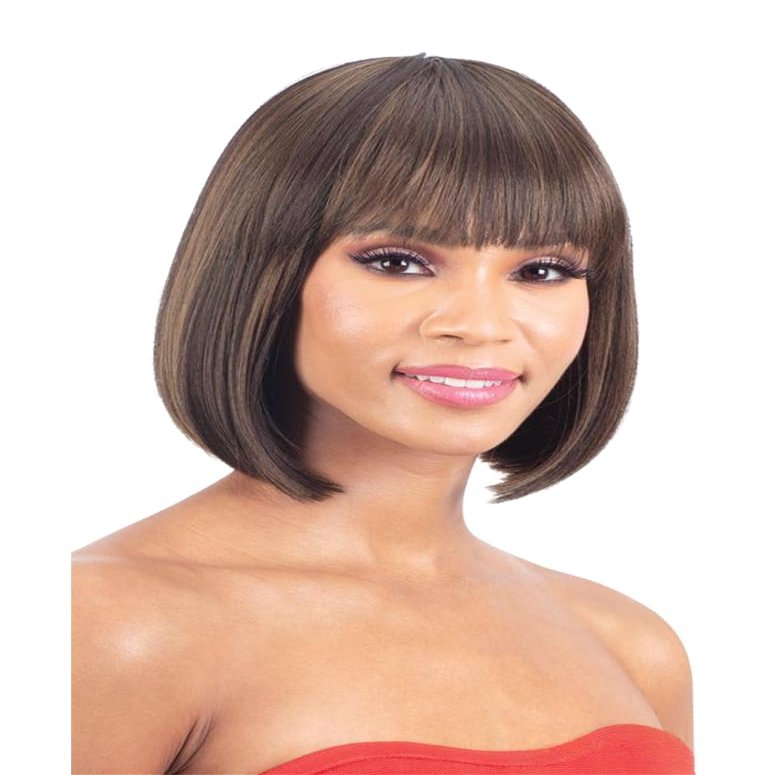 Mayde Beauty Candy Curtain Bang Wig Sky | Soft Layers & Pre-Styled Curtain Fringe