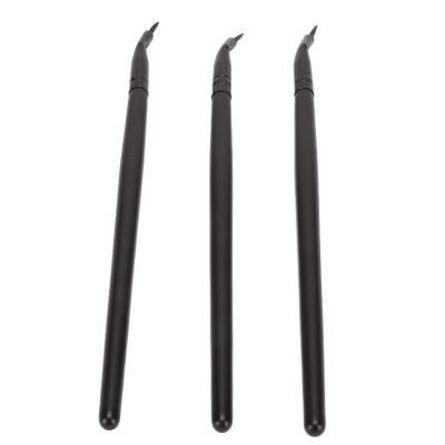 3 Pieces Angled Brush, Bent Brush, Professional Makeup Ultra Fine Angled Gel Brushes Cosmetic Tool, Angle Eye Makeup Brush Tool