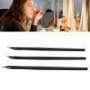 3 Pieces Angled Brush, Bent Brush, Professional Makeup Ultra Fine Angled Gel Brushes Cosmetic Tool, Angle Eye Makeup Brush Tool view 3