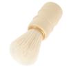 SOESFOUFU Men's Beard Shaving Brush Barber Brush Neck Duster Professional Shaving Tool for Beard Care Flat Bottom Design Hair Texture view 1