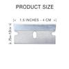 Single Edge Razor Blades - Two 10 Packs - 20 Blades - Heavy Duty SK5 Steel Utility Razor Blade Replacement in Convenient Storage Box view 2