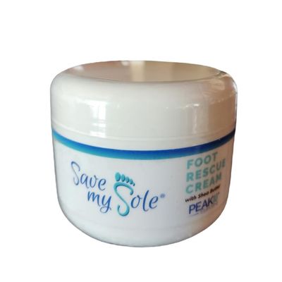 PEAK 10 SKIN - SAVE MY SOLE foot rescue cream 4oz (8 Ounce)