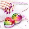 2 Pcs Colorful Glass Dappen Dish Bowls with Lids for Acrylic view 3