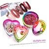 2 Pcs Colorful Glass Dappen Dish Bowls with Lids for Acrylic view 4