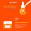 DISAAR BEAUTY Vitamin C Organic Orange Extract Skin Care Set Facial Wash Toner Serum Face Cream Moisturizing Reduce Wrinkles Hydrate 30ml+30ml+10ml+15g 4PCS view 3