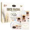 AICHUN BEAUTY Organic Rice Facial Skin Care Set Hydrate Rejuvenating Essence Soap Toner Face Serum Eye Cream Gift Box 100g+100ml+40ml+50ml+25ml 5PCS view 1