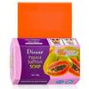 DISAAR Beauty Papaya Saffron Soap Bar Anti-Aging Anti-Oxidation Moisture Foam Repair Skin Care 120g / 4.23oz view 1