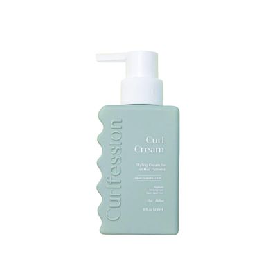 CURLFESSION Curl Cream for Curly Hair Defines and Moisturizes Curls And Waves Controls Frizz- 8 Fl. Oz.