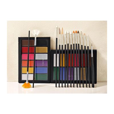 Face Painting Kit Body Paint, Face Holiday Party Paint, Creative Makeup Cos Oil Paint Paste Professional Body & Face Paint Kit