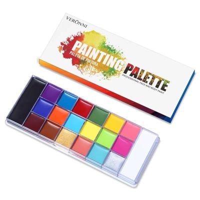 Face Painting Kit Face Painting Oil Paint, Multi-color Paint Set, Stage Creative Painting Festival Oil Paint Set Professional Body & Face Paint Kit ( Color : A )