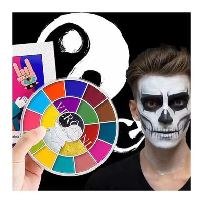 Face Painting Kit Face Painting Oil Paint, Multi-color Paint Set, Stage Creative Painting Festival Oil Paint Set Professional Body & Face Paint Kit ( Color : B )
