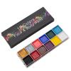 Face Painting Kit Festival Oil Body Paint, Body Paint Paste, Masquerade Performance Professional Body & Face Paint Kit view 3