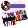 Face Painting Kit Body Paint, Water Soluble Face Set, Quick Drying Body Paint Professional Body & Face Paint Kit ( Color : 2 ) view 2