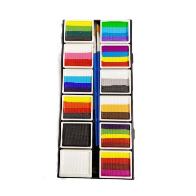 Face Painting Kit Creative Animal Body Paint, Face Paint Paste, Face Color Stage Makeup Set Professional Body & Face Paint Kit ( Color : 21 )