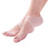 Mobestech Silicone Gel Heel Cushion Pads Breathable Holes Thick Reusable Foot for Pressure Relief and Moisturizing Care White view 1