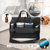 LUXJA Massage Table Bag Fits 24 to 30 Width Folding Massage Table, Massage Table Carrying Case with Accessory Pockets, Black view 2