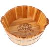 Ipetboom Foot Baths: 1PC Wood Foot Tub Wooden Wood Foot Bucket Reusable Foot Bath Bucket Wooden Foot Bath Foot Bathing Bucket Foot Bath Bucket Pedicure Tub Wood Bucket Sauna Bucket Sauna Accessories view 1