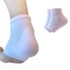 Moisturizing Gel Heel Socks to Repair Dry, Cracked Heels  Soften, Soothe & Revitalize Feet for Men & Women (Light Pink, 1 Pair) view 1