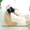 Moisturizing Gel Heel Socks to Repair Dry Cracked Heel - Soften, Soothe, and Revitalize Your Feet, for Men and Women (Mint, 1 Pair) view 3