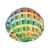 Periodic table of elements Print Reusable Shower Cap for Women,Double Waterproof Layers Bathing Hat,Quick Drying Bath Hair Cap view 1