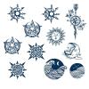 11 Temporary Tattoo Stickers For Men And Women Juice Plant Ink Waterproof Semi-Permanent And Lasting For 2 Weeks Small Pattern Simulated Tattoo To Cover Scars view 1
