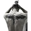 2 Pieces Of Temporary Tattoo Stickers Fallen Angel Back Wings Female And Male Juice Vegetable Ink Waterproof Semi-Permanent And Long-Lasting For 2 Weeks Non-Reflective view 2