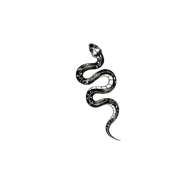 Elf Snake Juice Plant Ink Waterproof Semi-Permanent And Lasting 2 Weeks Temporary Tattoo Stickers For Men And Women Sexy Cute Sweet Hot Girl Collarbone Hand