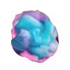 Pink Cotton Candy Print Reusable Shower Cap for Women,Double Waterproof Layers Bathing Hat,Quick Drying Bath Hair Cap view 2