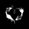 2 Large Koi Carps Chest Clavicle Waist Juice Plant Ink Waterproof Semi-Permanent And Long-Lasting For 2 Weeks Temporary Tattoo Stickers Non-Reflective view 2