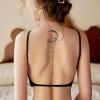 10 Sheets Of Juice Plant Ink Waterproof Semi-Permanent And Long-Lasting For 2 Weeks Feminine Back Flower Arm Sanskrit Alphabet Lotus Temporary Tattoo Stickers view 4