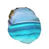 Tahiti Beach Print Reusable Shower Cap for Women,Double Waterproof Layers Bathing Hat,Quick Drying Bath Hair Cap view 2