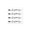 2 Pieces Of Juice Plant Ink Waterproof Semi-Permanent And Long-Lasting 2 Weeks Temporary Tattoo Stickers Ecg English No Fear For Women And Men view 1