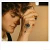 All Seeing Eye Juice Plant Ink Waterproof Semi-Permanent And Lasting 2 Weeks Temporary Tattoo Sticker Eyes Simple Style Men And Women Hands Behind Ears view 4