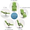 YUNYHAO Spa Bed Tattoo Chair Adjustable Facial Massage Table Salon Personal Care Equipment Salon SPA Black Massage Bed Tattoo Chair Facial Table Beauty Office Chair (Color : Pink) view 3